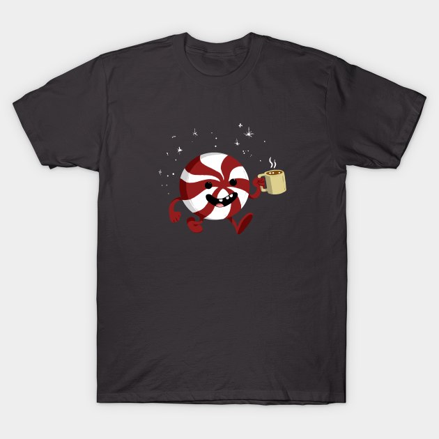 Christmas peppermint T-Shirt by ctupa